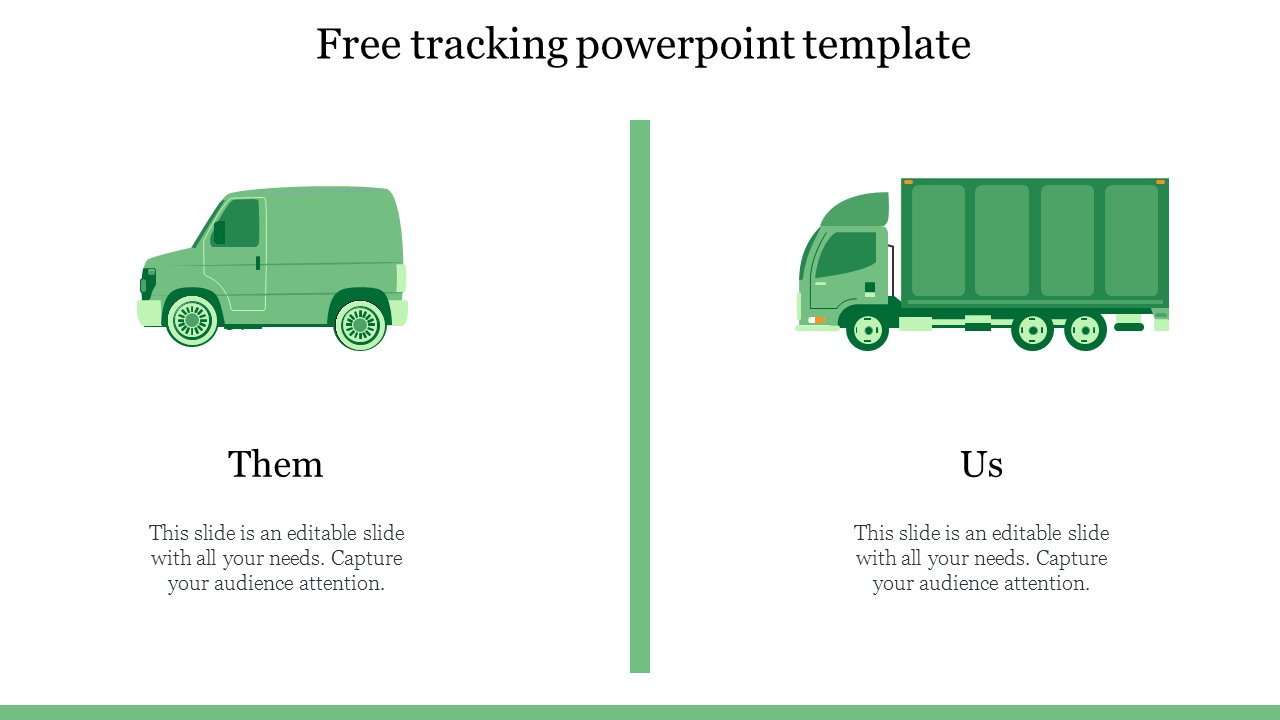 Tracking powerpoint template 
